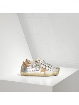 Gold Silver Superstar Sneakers