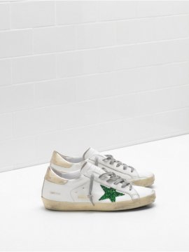 Green Superstar Sneakers
