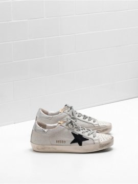 Silver Gray Superstar Sneakers