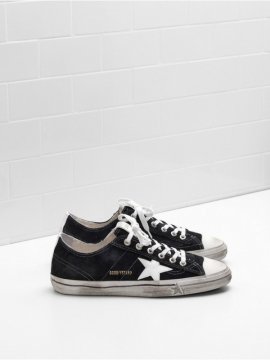 Black White V-Star Sneakers