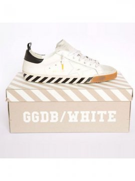 White Zebra Crossing Supstar Sneakers