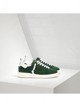 White Green Starter Sneakers