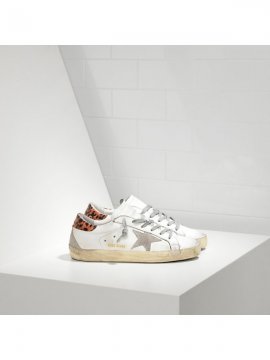 White Leopard Sneakers