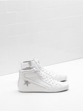 White Slide Sneakers