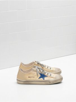 Blue Gold Superstar Sneakers