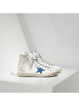 Blue White Francy Sneakers