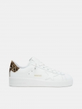 Golden Goose PURESTAR sneakers with leopard-print heel tab GWF00124.A2
