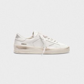Golden Goose Stardan Sneakers In Total White Leather G35WS959.B8