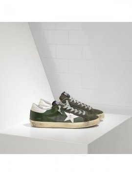 Green Superstar Sneakers