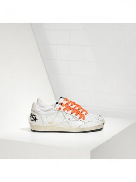 White Ball Star Sneakers