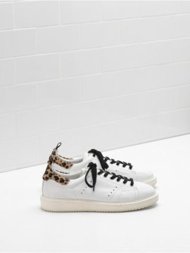 White Leopard Sneakers