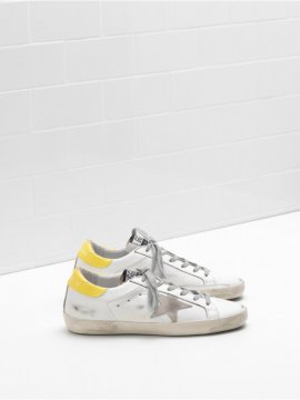 Yellow Khaki Superstar Sneakers