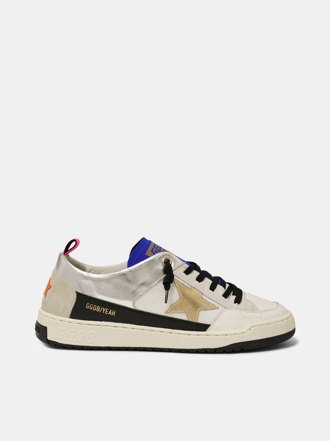 Golden Goose Yeah sneakers with gold star White G36MS602.A5 [G36MS602 ...