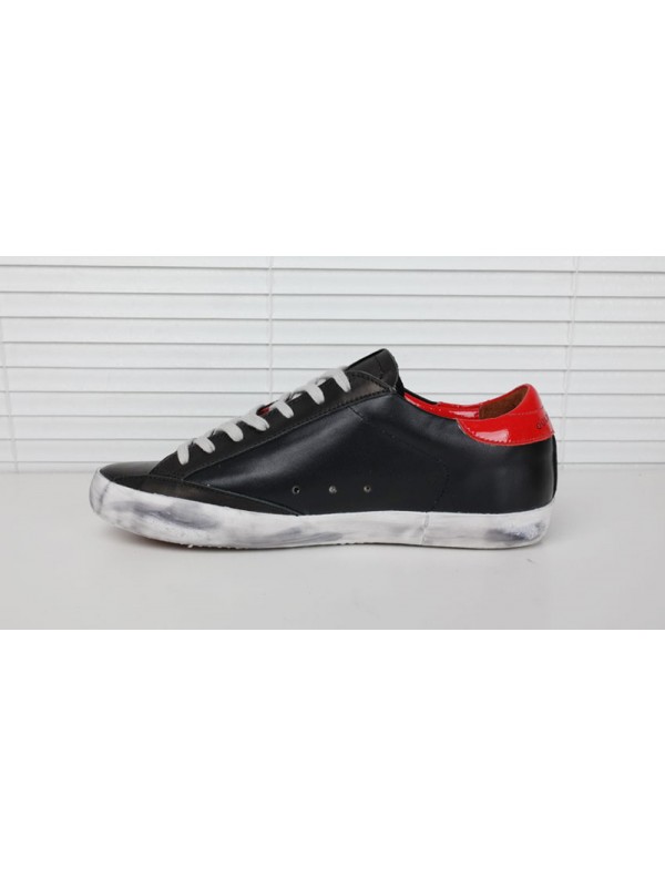 Black Red Superstar Sneakers [G73WS889] - $181.00 : Golden Goose Outlet